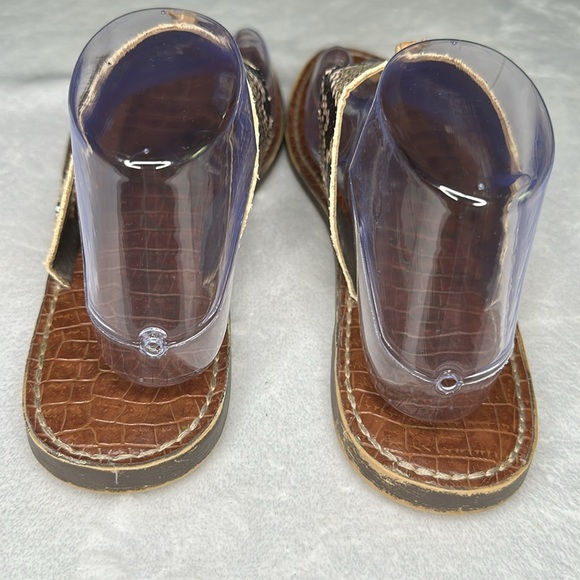 Sam Edelman Snake Print Snake Skin Sandal size 10 - Picture 5 of 7